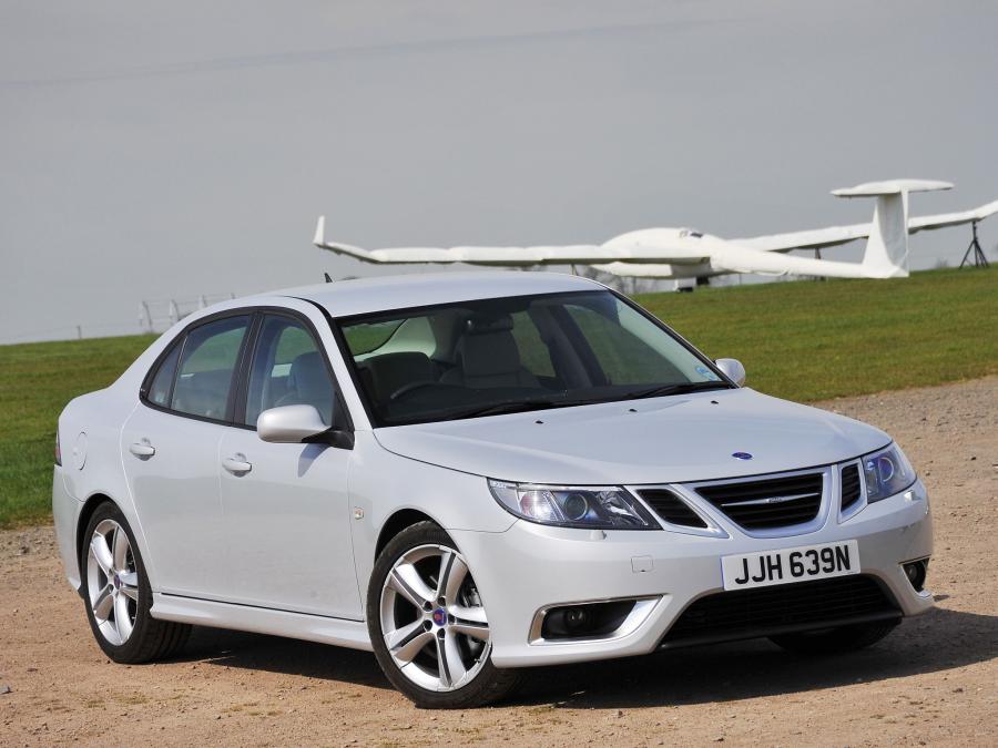  Saab 9-3 Aero Sport Sedan 2008 года  (UK) (фото 8 из 12)